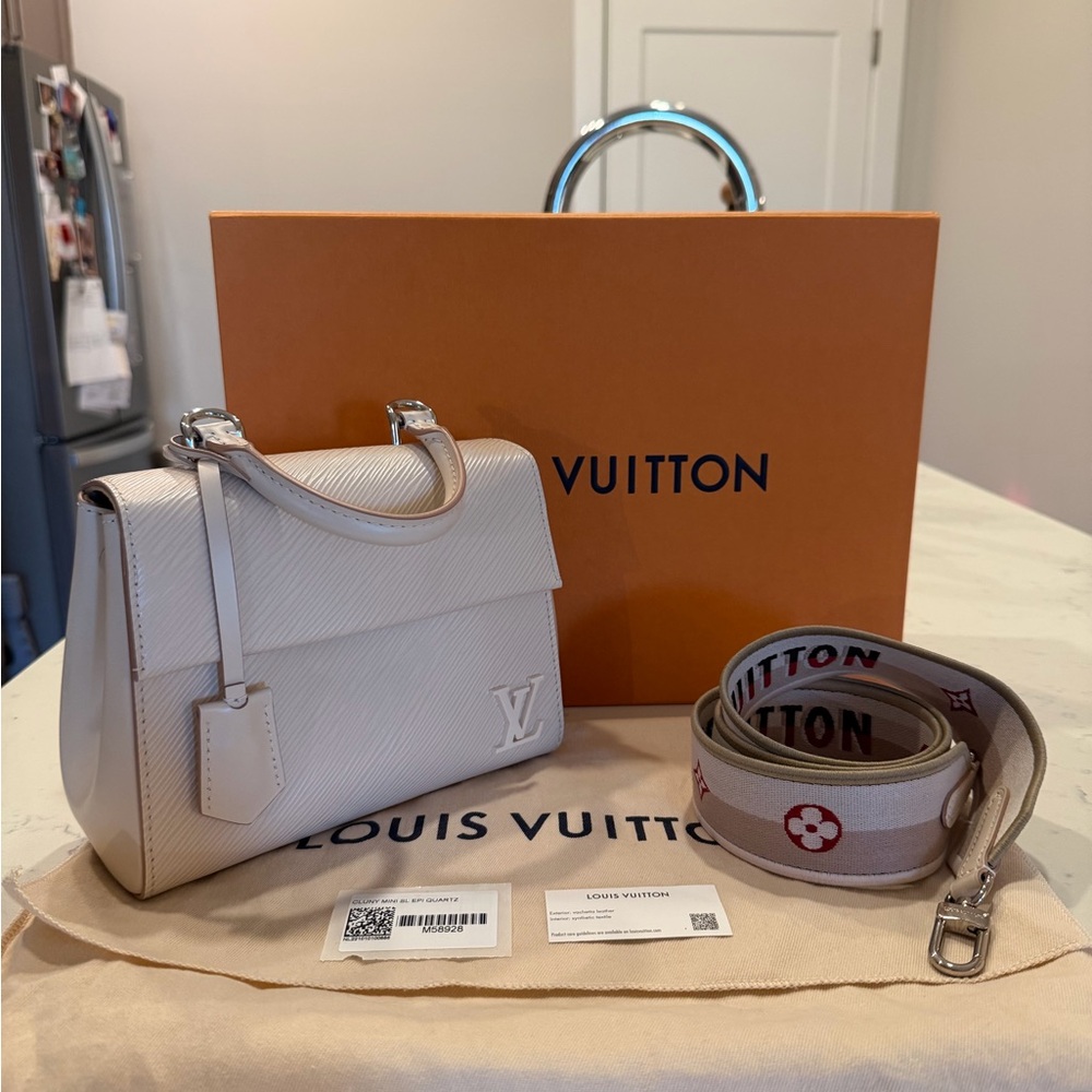 Louis Vuitton Cluny Mini in Epi leather